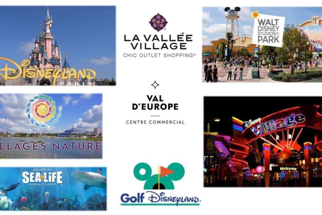 Disneyland Paris, Appartement 70M², Parking Prive Serris Eksteriør bilde